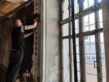 Реставраційні роботи в центральному вівтарі (червень 2023)