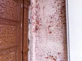 Реставрація стін головного входу. Підготовка до оштукатурювання.  Фото 5 травня 2023 р.