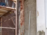 Реставрація стін головного входу. Фото 4 липня 2023 р.