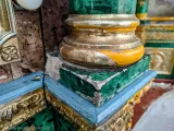 Реставрація іконостаса у Володимирському приділі Свято-Озерянського храму. Стан іконостаса до реставрації. Липень 2024 р.