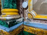 Реставрація іконостаса у Володимирському приділі Свято-Озерянського храму. Стан іконостаса до реставрації. Липень 2024 р.