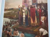 Розпис Володимирського приділа після реставрації. Ікона "Хрещення Русі". Липень 2022 року.