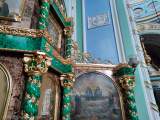 Иконостас Всехсвятского придела после реставрации.