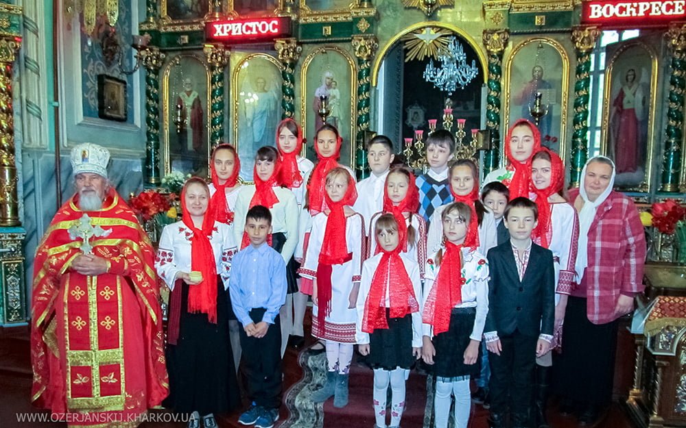 Детская воскресная школа Свято-Озерянского храма. Светлый понедельник. 29 апреля 2019 г. Детская воскресная школа Свято-Озерянского храма. Светлый понедельник. 29 апреля 2019 г.