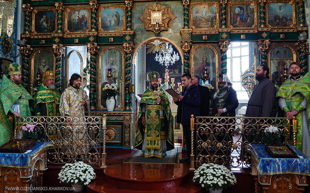 Свято-Озерянский храм. Преподобных Спиридона и Никодима, просфорников Печерских. 13 ноября 2019 г. Свято-Озерянский храм. Преподобных Спиридона и Никодима, просфорников Печерских. 13 ноября 2019 г.