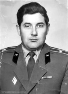 Виктор Иванович Ланчев во время службы в вооруженных силах, 80-е годы
