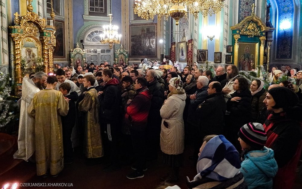 Свято-Озерянский храм. Рождество Господа и Спаса нашего Иисуса Христа. 7 января 2020 г. Свято-Озерянский храм. Рождество Господа и Спаса нашего Иисуса Христа. 7 января 2020 г.
