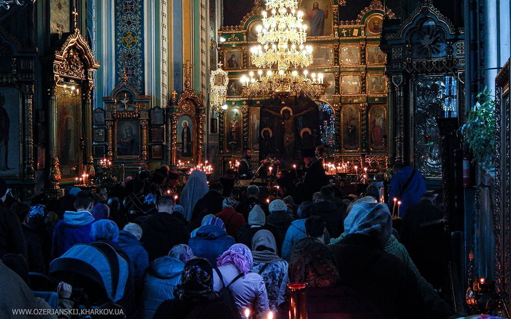 Чтение Великого покаянного канона Андрея Критского в Свято-Озерянском храме. Среда первой седмицы Великого поста, 4 марта 2020 г. Чтение Великого покаянного канона Андрея Критского в Свято-Озерянском храме. Среда первой седмицы Великого поста, 4 марта 2020 г.