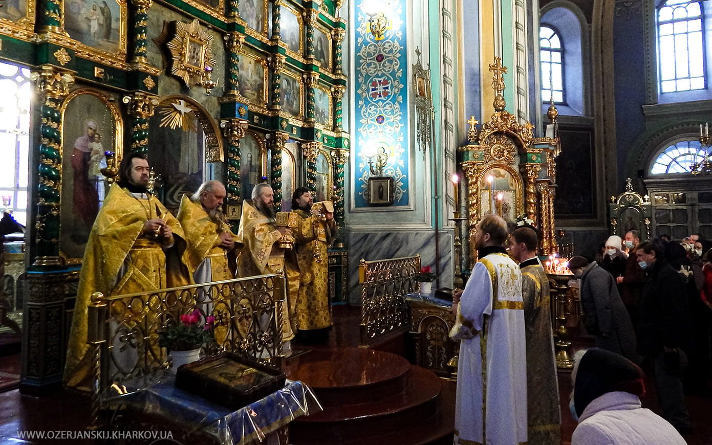 Свято-Озерянский храм. Святителя Амвросия, епископа Медиоаланского, 20 декабря 2020 г.