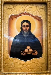 Икона преподобного Никодима в Свято-Озерянском храме Икона преподобного Никодима в Свято-Озерянском храме
