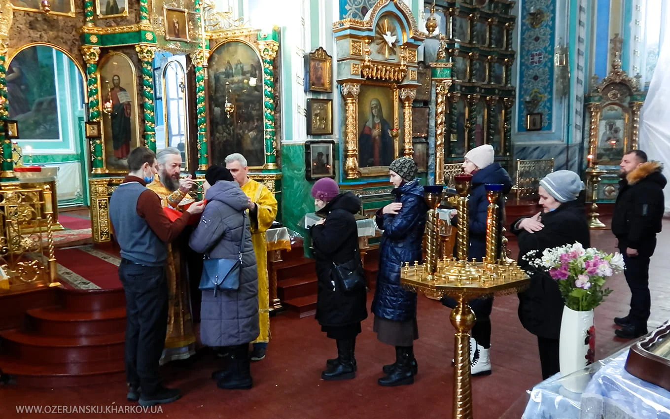 Свято-Озерянский храм, Святителя Амвросия Медиоланского. Божественная Литургия, 20 декабря 2021 г. Свято-Озерянский храм, Святителя Амвросия Медиоланского. Божественная Литургия, 20 декабря 2021 г.