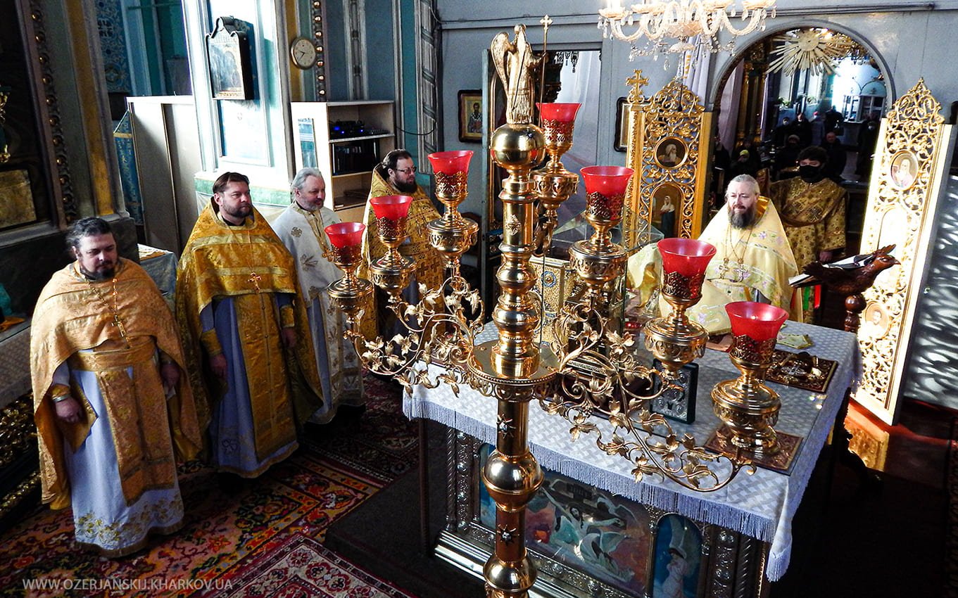 Свято-Озерянский храм, Святителя Иоасафа Белгородского, Божественная Литургия. 23 декабря 2021 г. Свято-Озерянский храм, Святителя Иоасафа Белгородского, Божественная Литургия. 23 декабря 2021 г.