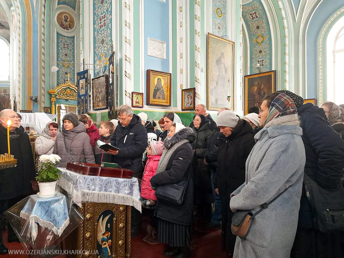 Свято-Озерянский храм, Божественная Литургия. 5 марта 2022 г. 