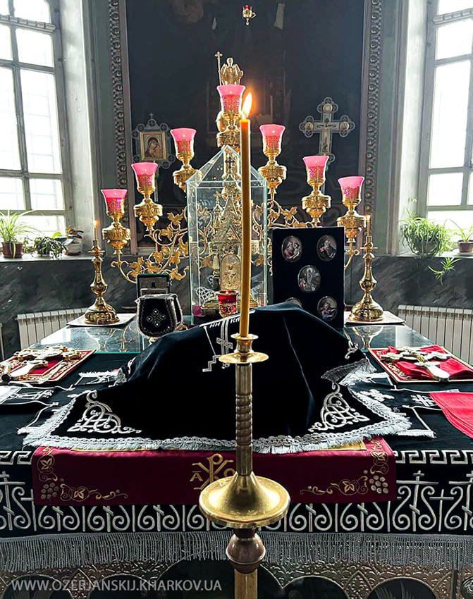 Свято-Озерянский храм, Великий Понедельник; 18 апреля 2022 г. Литургия Преждеосвященных Даров. Свято-Озерянский храм, Великий Понедельник; 18 апреля 2022 г. Литургия Преждеосвященных Даров.