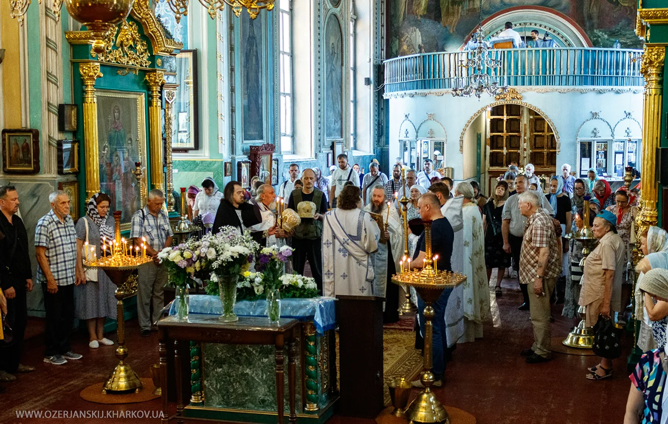 Свято-Озерянский храм, Всенощное бдение накануне Преображения Господня; 18 августа 2022 г.