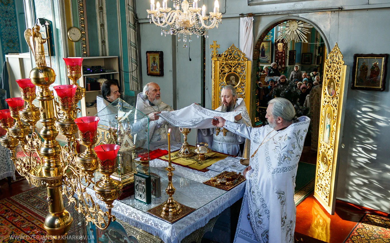Свято-Озерянський храм, Різдво Христове; 7 січня 2023 р. Божественна Літургія