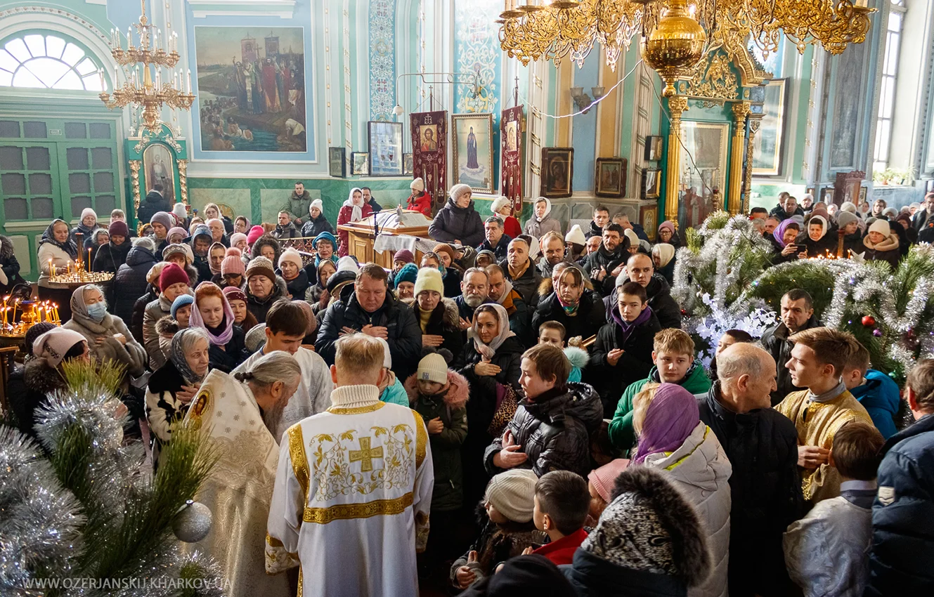 Свято-Озерянський храм, Різдво Христове; 7 січня 2023 р. Божественна Літургія Свято-Озерянський храм, Різдво Христове; 7 січня 2023 р. Божественна Літургія