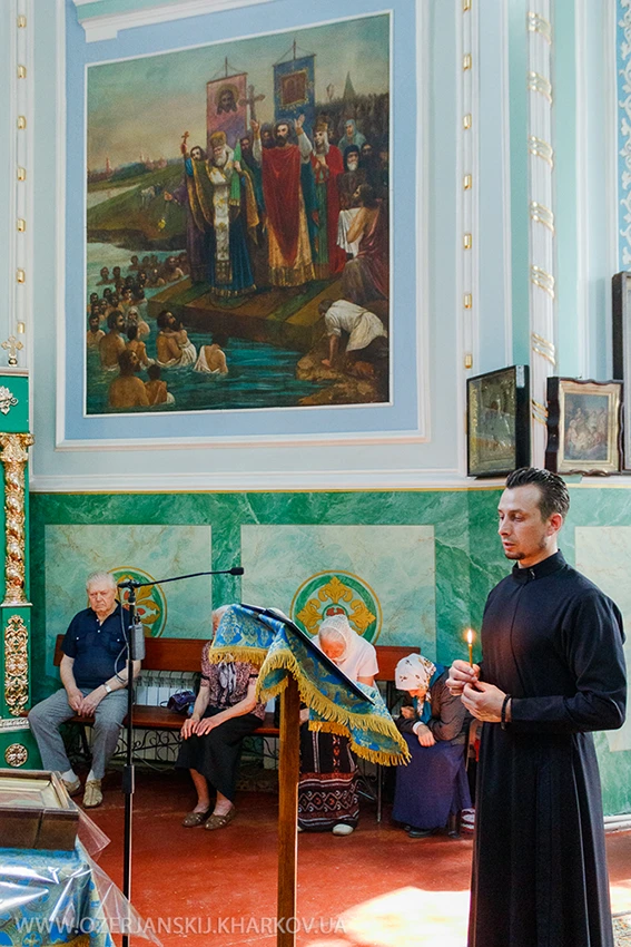 Свято-Озерянський храм, Володимира Великого; 27 липня 2023 р. Вечірнє Богослужіння напередодні свята