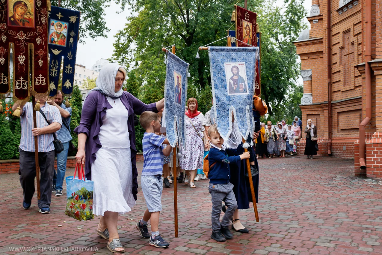 Свято-Озерянський храм, Володимира Великого; 28 липня 2023 р. Хресна хода після Божественної Літургії