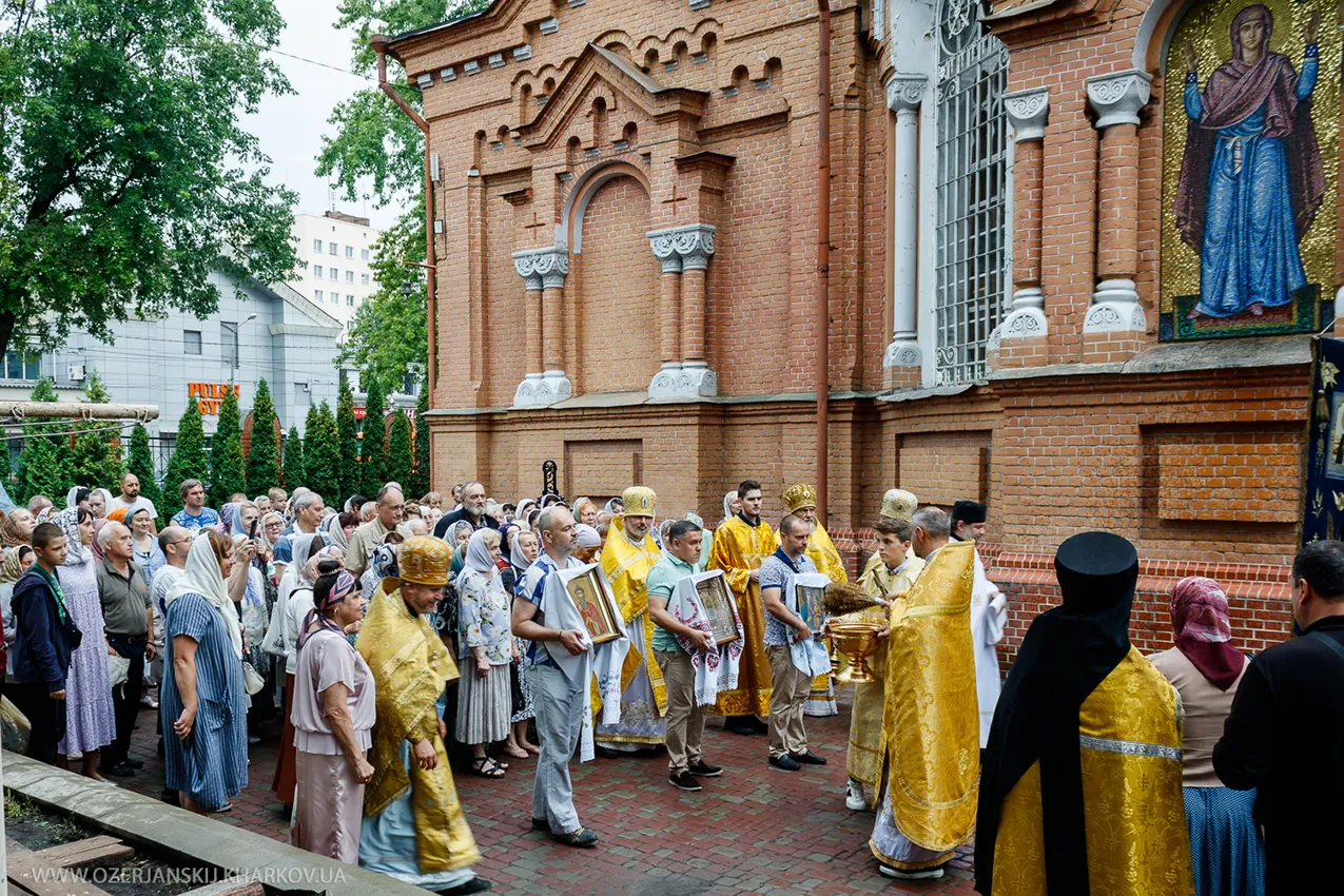 Свято-Озерянський храм, Володимира Великого; 28 липня 2023 р. Хресна хода після Божественної Літургії Свято-Озерянський храм, Володимира Великого; 28 липня 2023 р. Хресна хода після Божественної Літургії