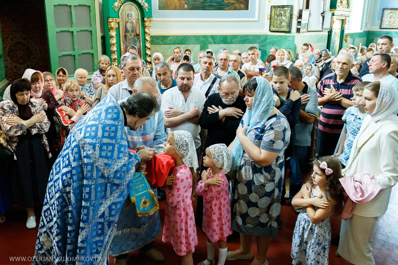 Свято-Озерянський храм, Успіння Божої Матері; 28 серпня 2023 р. Святе Причастя на ранній Божественній Літургії