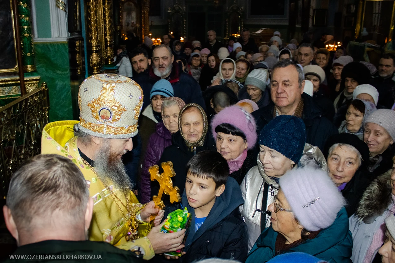 Свято-Озерянський храм, святителя Миколая Мирлікійського; 19 грудня 2023 р. Божественна Літургія 