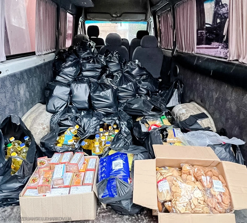 Гуманітарна допомога від парафії Свято-Озерянського храму для підрозділу "Фенікс" при 127 Окремій Бригаді ТрО Харківщини; 8 грудня 2023 р.