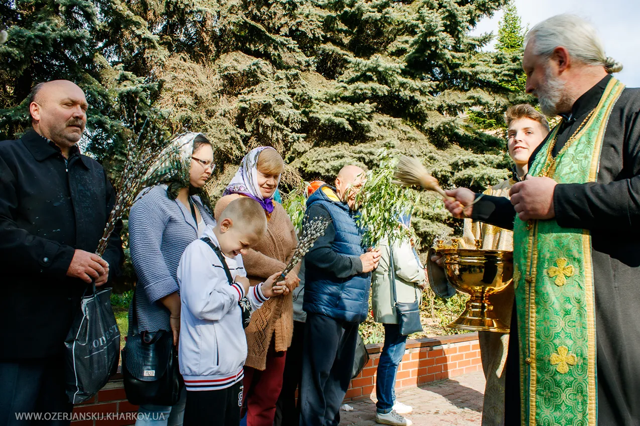 Свято-Озерянський храм, Вхід Господній до Єрусалима; 28 квітня 2024 р. Освячення верби після ранньої Божественної літургії Свято-Озерянський храм, Вхід Господній до Єрусалима; 28 квітня 2024 р. Освячення верби після ранньої Божественної літургії