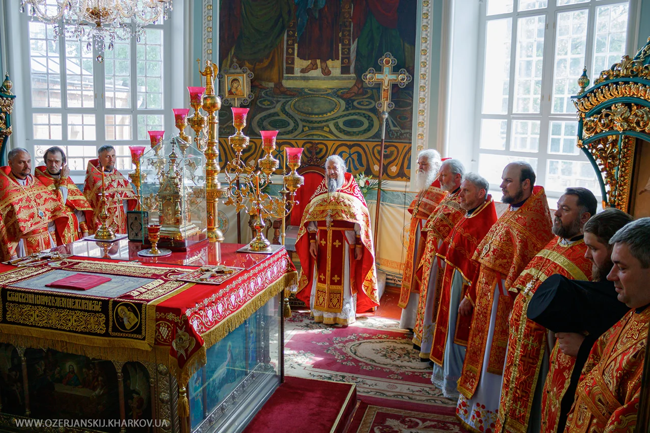 Свято-Озерянський храм; Вівторок Світлої седмиці. Іверської ікони Божої Матері, 7 травня 2024 р. Божественна Літургія. Настоятелю архимандриту Никодиму (Силко) співслужать священники Харківської та Ізюмської єпархій Свято-Озерянський храм; Вівторок Світлої седмиці. Іверської ікони Божої Матері, 7 травня 2024 р. Божественна Літургія. Настоятелю архимандриту Никодиму (Силко) співслужать священники Харківської та Ізюмської єпархій