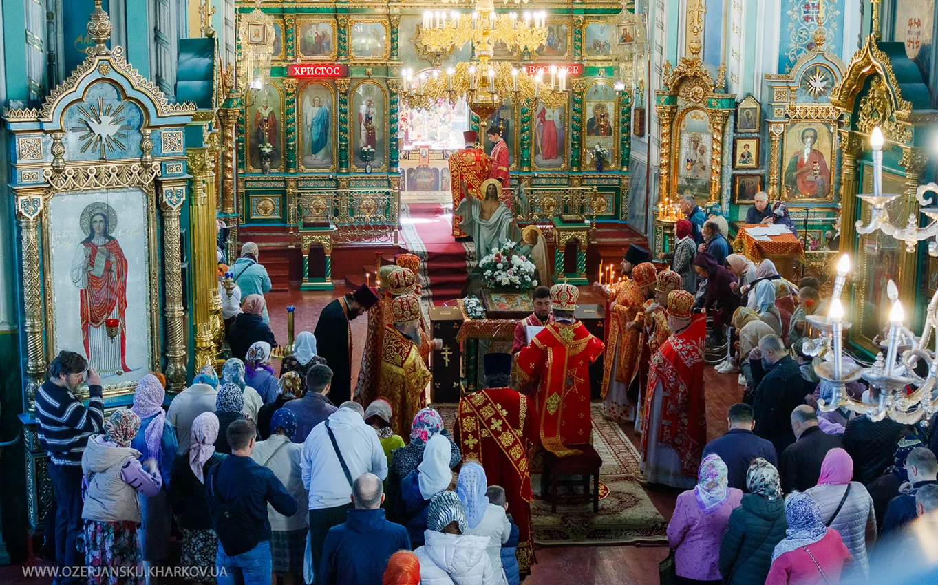 Свято-Озерянський храм; Неділя друга після Пасхи, Апостола Фоми, 12 травня 2024 р. Архиєрейська Божественна Літургія