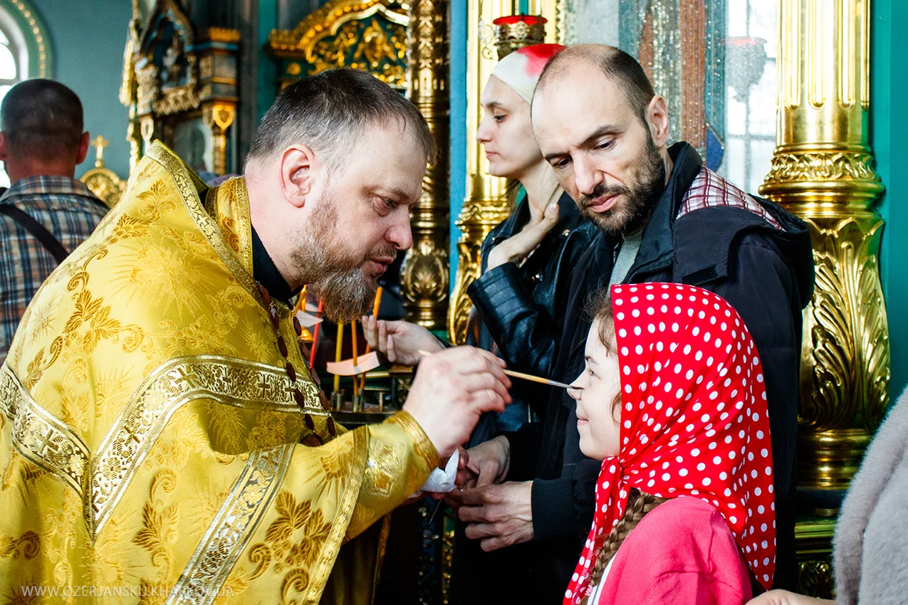 Свято-Озерянський храм. ВЕЛИКА СЕРЕДА. 16 квітня 2025 р. Маслособорування