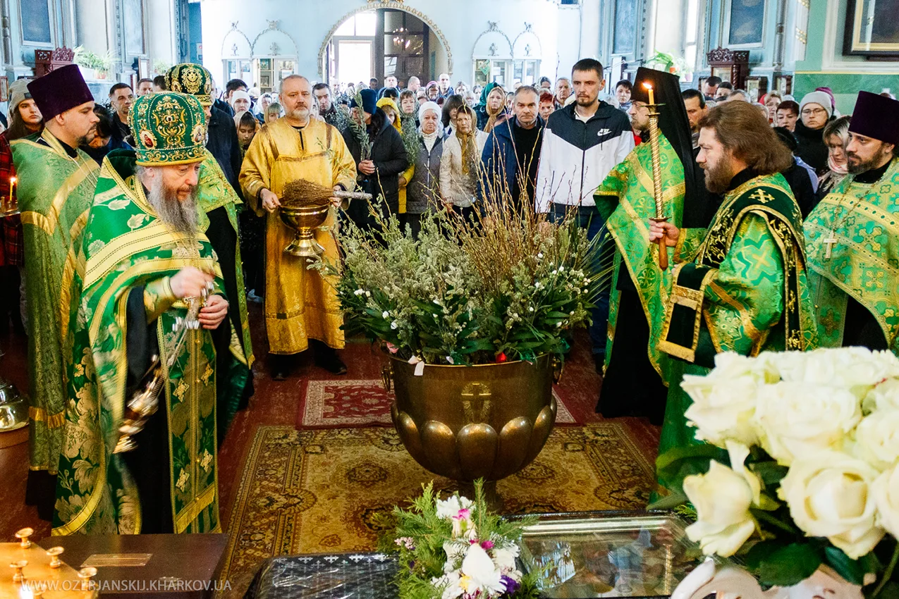 Свято-Озерянський храм. ВХІД ГОСПОДНІЙ ДО ЄРУСАЛИМА. 12 квітня 2025 р. Всенічне бдіння