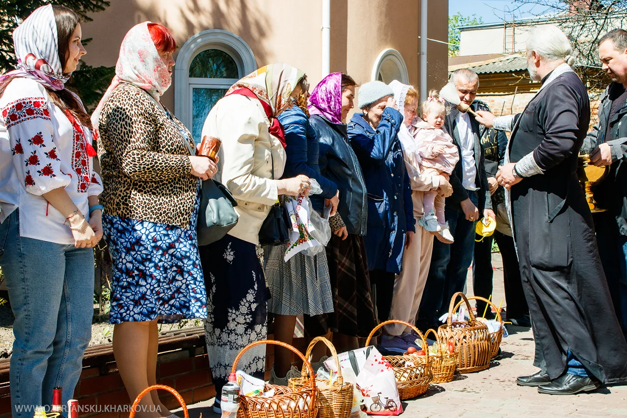 Свято-Озерянський храм. ВЕЛИКА СУБОТА. 19 квітня 2025 р. Освячення пасхальної трапези після Божественної Літургії Свято-Озерянський храм. ВЕЛИКА СУБОТА. 19 квітня 2025 р. Освячення пасхальної трапези після Божественної Літургії