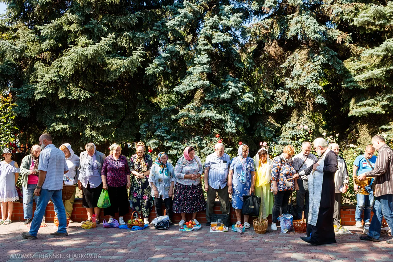 Свято-Озерянський храм. ПРЕОБРАЖЕННЯ ГОСПОДА БОГА І СПАСА НАШОГО ІІСУСА ХРИСТА. 19 серпня 2025 р. Освячення плодів після пізньої Божественної Літургії Свято-Озерянський храм. ПРЕОБРАЖЕННЯ ГОСПОДА БОГА І СПАСА НАШОГО ІІСУСА ХРИСТА. 19 серпня 2025 р. Освячення плодів після пізньої Божественної Літургії
